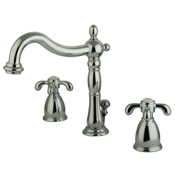 8" Widespread Bathroom Faucet, Chrome
